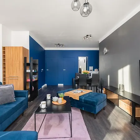 Apartment Mysterious Blue With Two Bedrooms And Balcony In By Renters