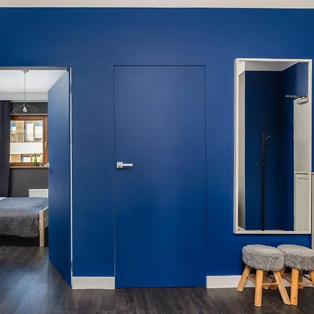 Apartment Mysterious Blue With Two Bedrooms And Balcony In By Renters *