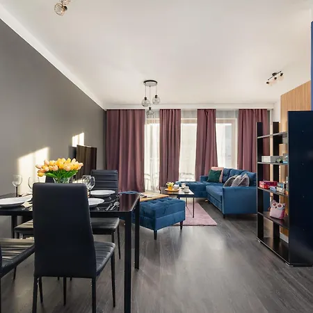 Apartment Mysterious Blue With Two Bedrooms And Balcony In By Renters Swinoujscie