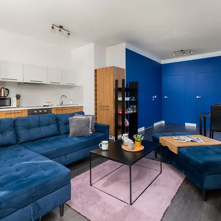 Mysterious Blue With Two Bedrooms And Balcony In By Renters Apartment