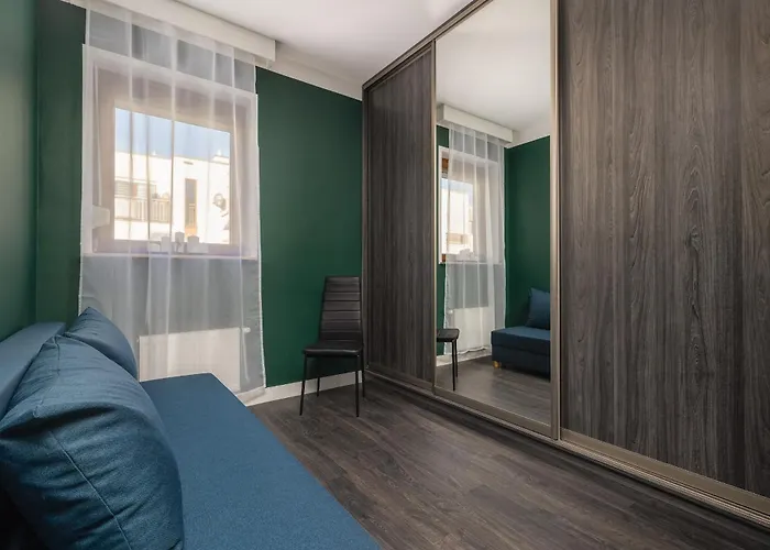 Mysterious Blue With Two Bedrooms And Balcony In By Renters *