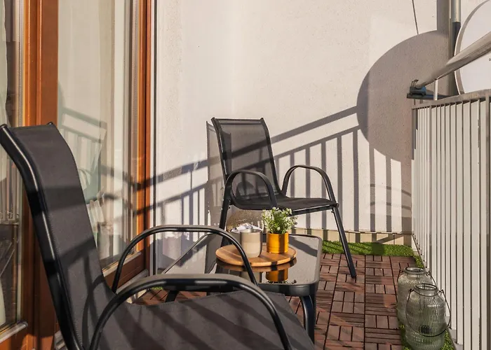 Mysterious Blue With Two Bedrooms And Balcony In By Renters